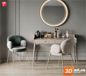 Dressing Table Skp Files 